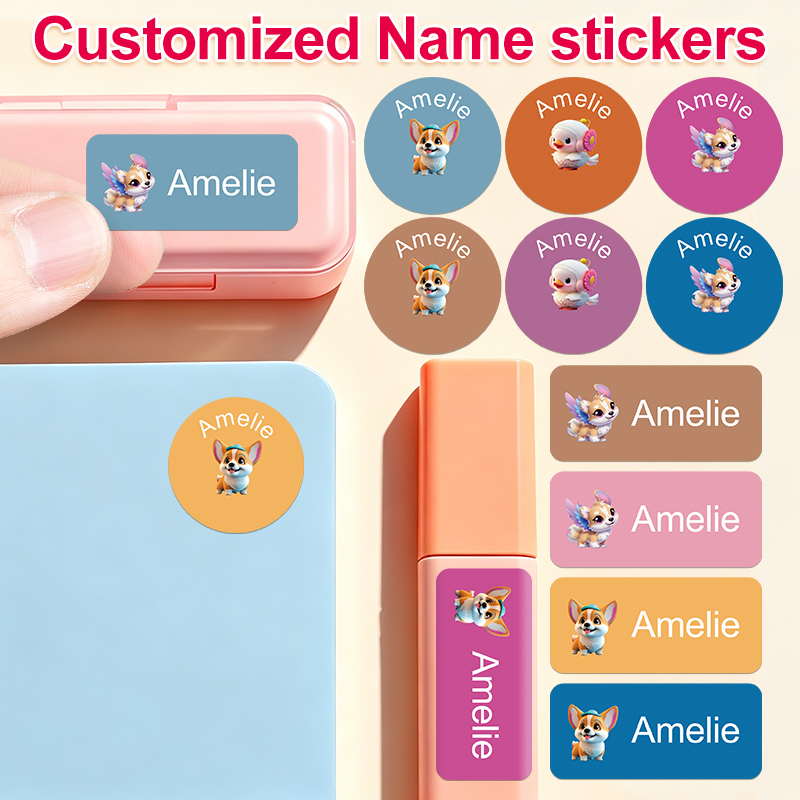 Personalized Name Box - بطاقات أسماء مخصصة - علامات مخصصة