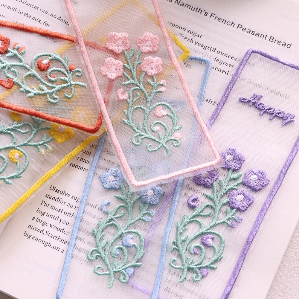 علامات كتب إبداعية شفافة من ال - مراجعة Dried Flower Bookmark وسعره