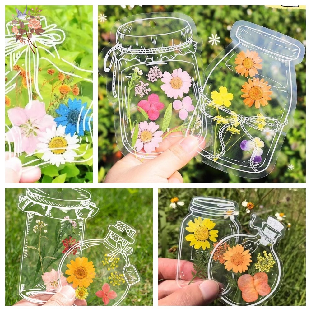 اليدوية ضغط الزهور المجففة الم - مراجعة Dried Flower Bookmark وسعره